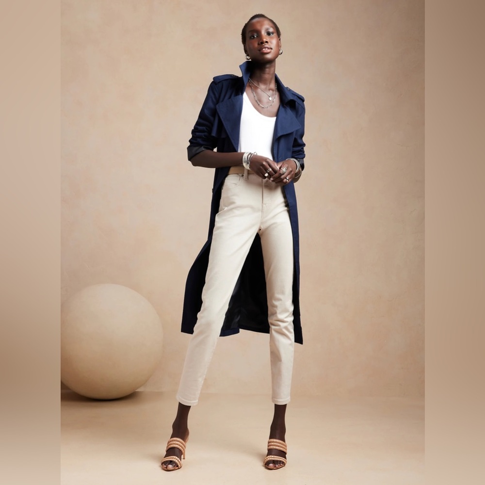 NWT Banana Republic Factory High-Rise Skinny Jean in 28 Tall